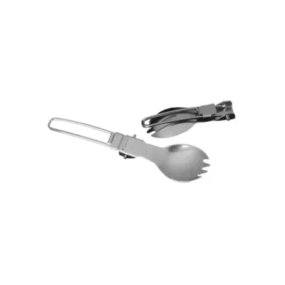 Ложка-виделка туристична Tramp складана металева (UTRC-042)