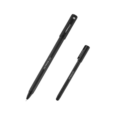 Ручка кулькова Unimax Ultron 2X 0.7 мм Чорна (UX-146-02)