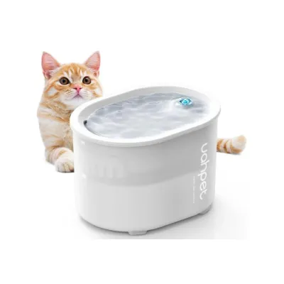 Універсальний посуд для тварин Uahpet Поїлка Glow Wireless Pet Fountain (UYSJ05QD)