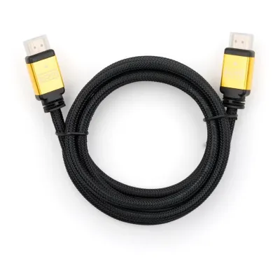 Кабель мультимедійний HDMI M to HDMI M 1.5m V2.0 Vinga (VCPDCHDMI2VMM1.5BK)