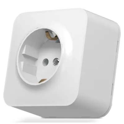 Розетка Videx BINERA IP20 зовнішня 1ая із заземленням біла (VF-BNS21G-W)