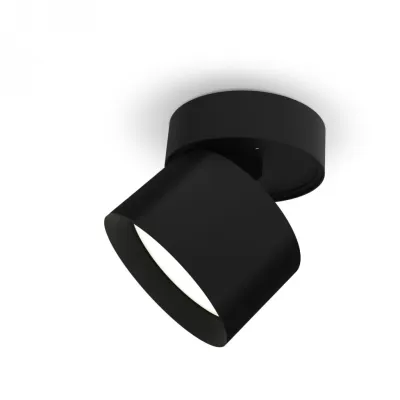 Світильник Videx під лампу GX53 поворотний Чорний (VL-SPF18B-B)