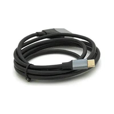 Кабель мультимедійний USB-C to HDMI M 1.8m 4K60Hz black Voltronic (YT-HDMI (M)-Type-C (M)-B)