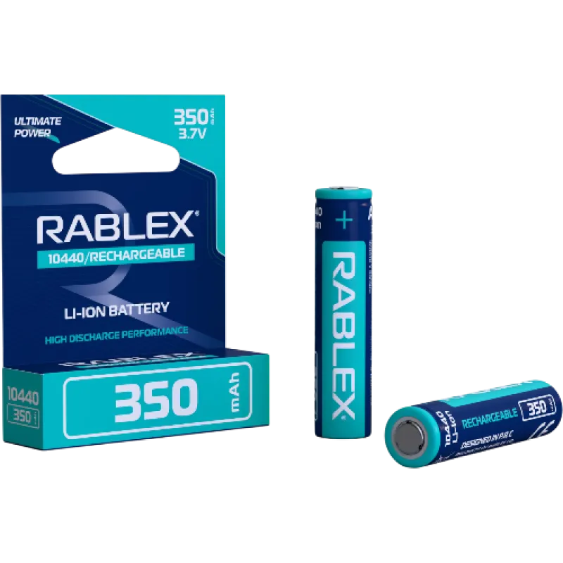 Аккумулятор Rablex 10440, 350mAh Li-ION 3.7v