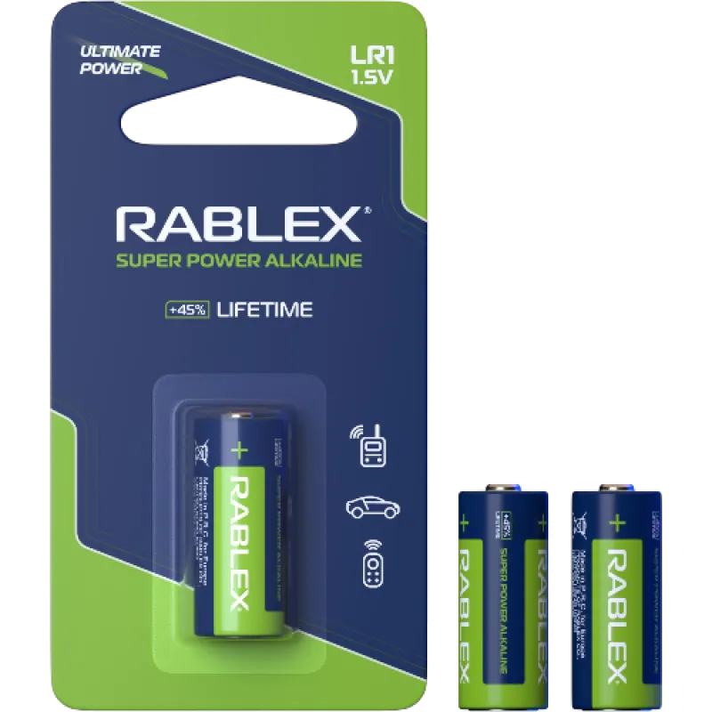 Батарейка Rablex LR1 Alkaline