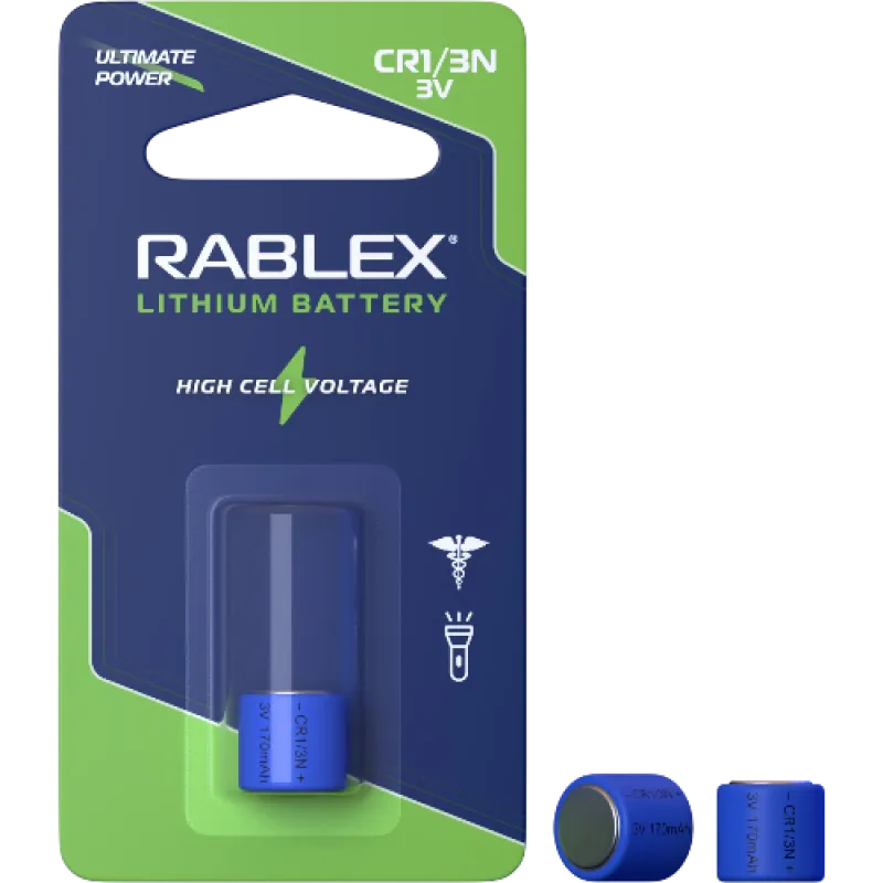 Батарейка Rablex CR1-3N 3V Alkaline
