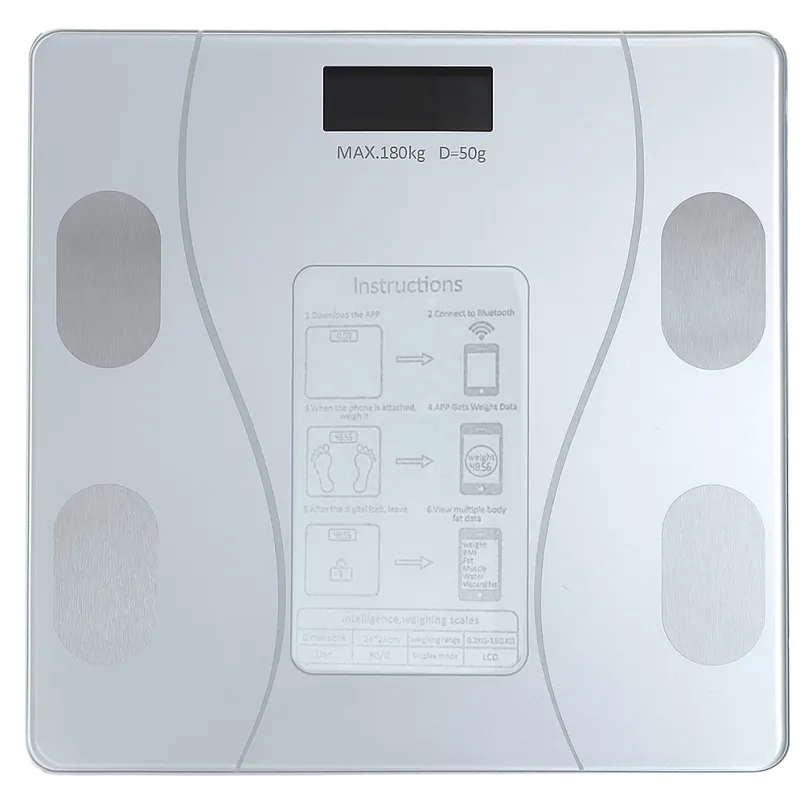 Ваги підлогові розумні 17A-C, 180 кг (0,05 кг), bluetooth