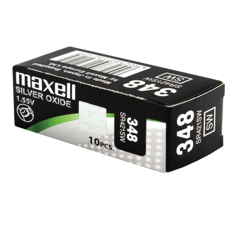 Батарейки-Таблетки Maxell 348 / SR421SW