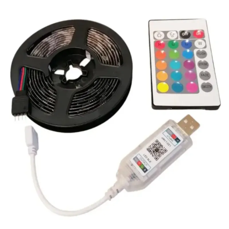 Стрічка світлодіодна 3 м Bluetooth, USB, 109