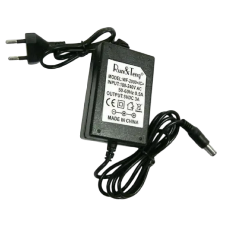 Блок живлення 5 V 3 A, 100–240 В (50/60 Гц)