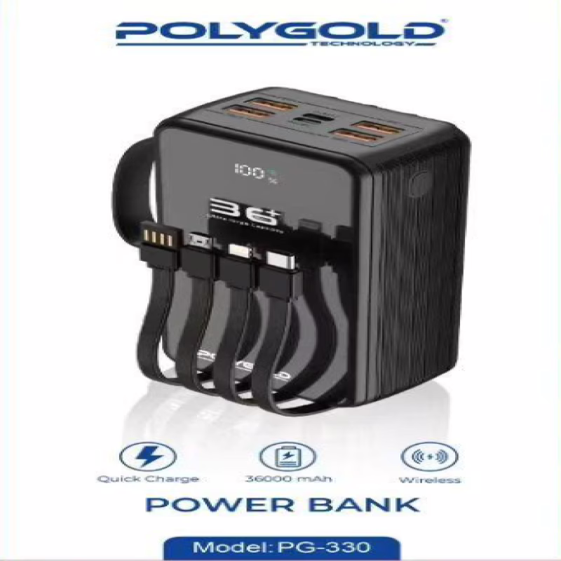 Повербанк Polygold PG-PW330 36000 mAh 22.5W