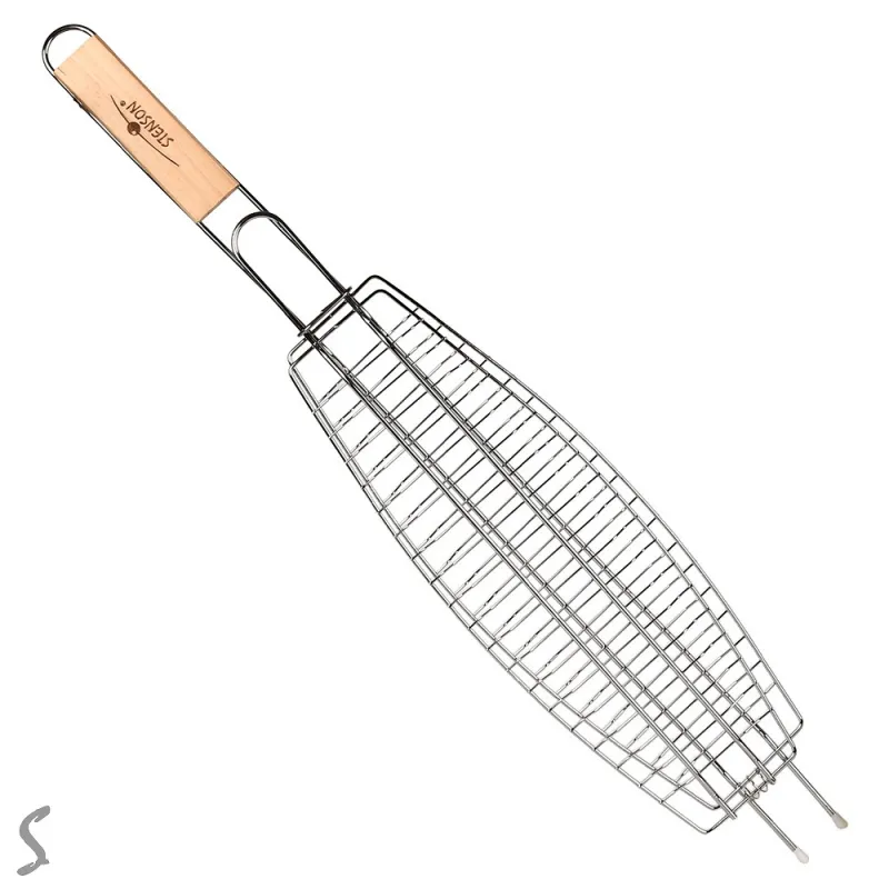 Решітка-гриль для риби 60(+5)*36*12.5*3 см MH-5413