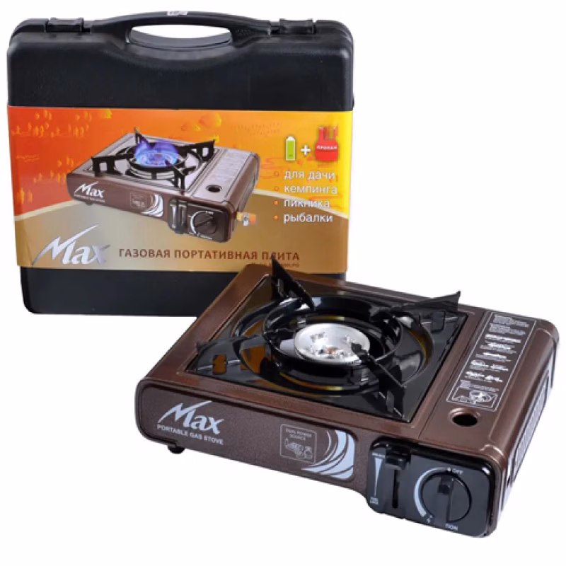 Плита портативная MAX MS-2500LPG Корея Бронза