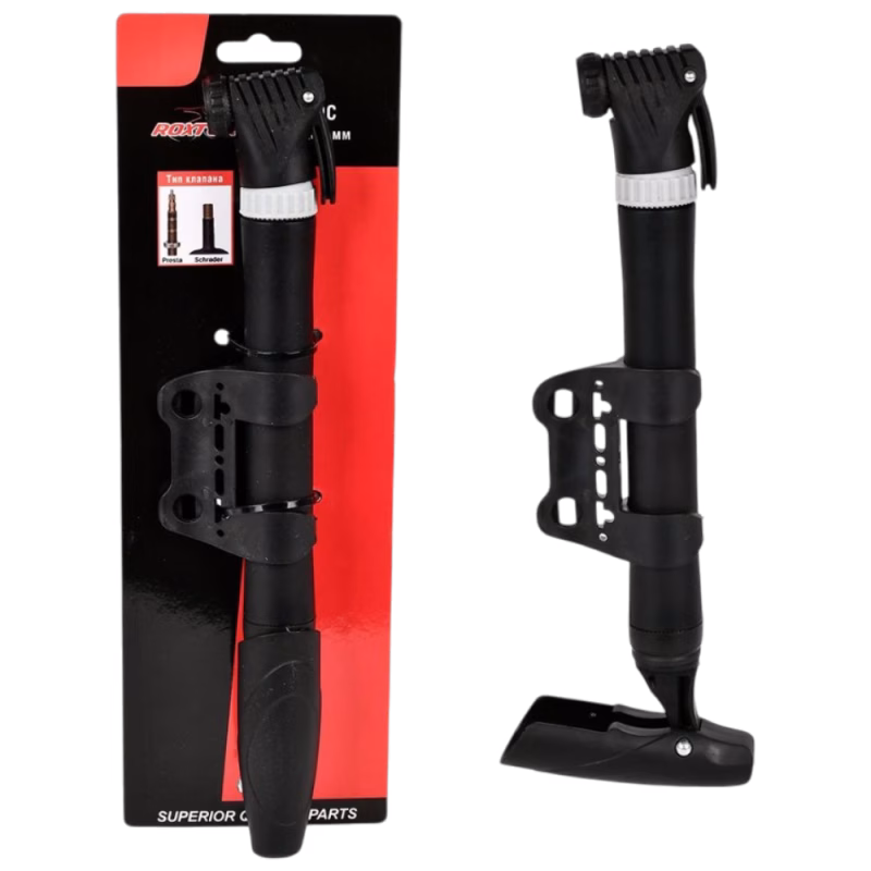 Насос для велосипеда presto/schrader 28*3 см VL97761