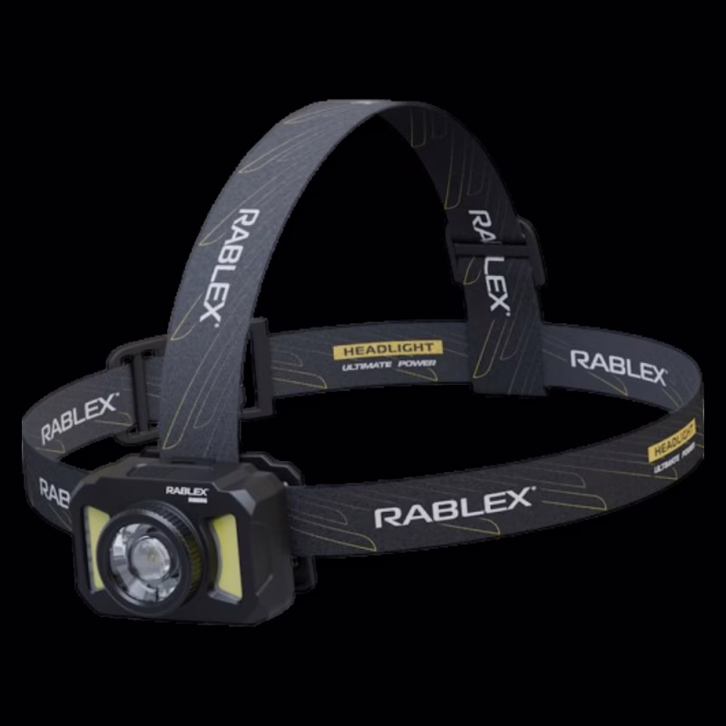 Налобний ліхтар Rablex RB666, білий + червоний, 550 lumen, акум, Type-C