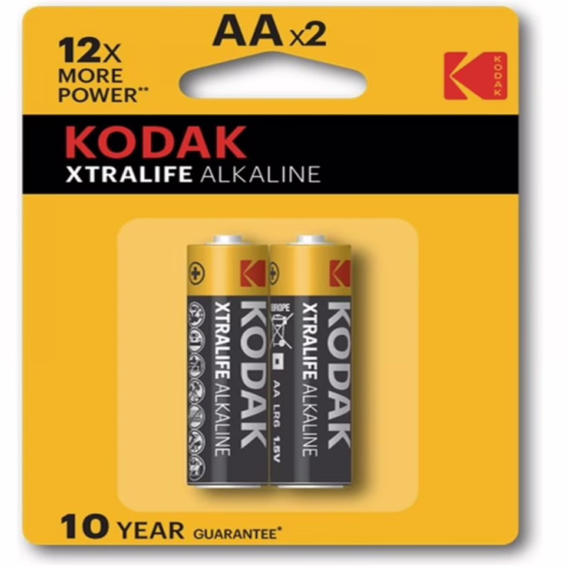 Батарейка KODAK LR6/AA/Alkaline Блістер 2 шт.