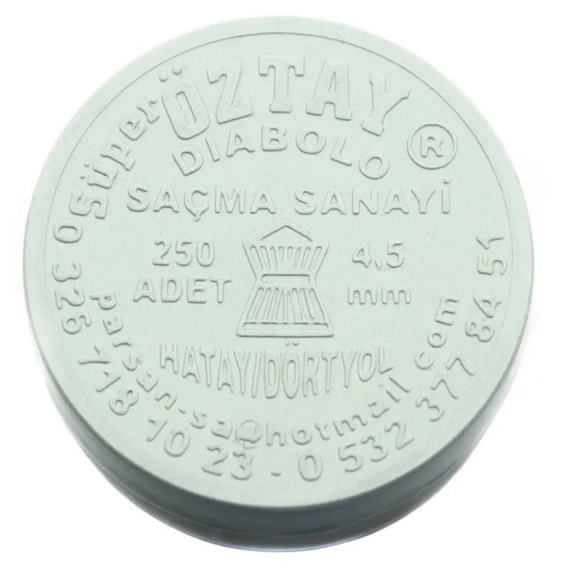 Пули OZTAY для воздушки 250 штук. 4,5мм