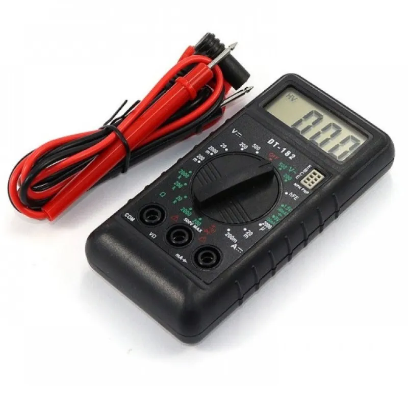 Мультиметр DT-182 (Тестер), типы измерений