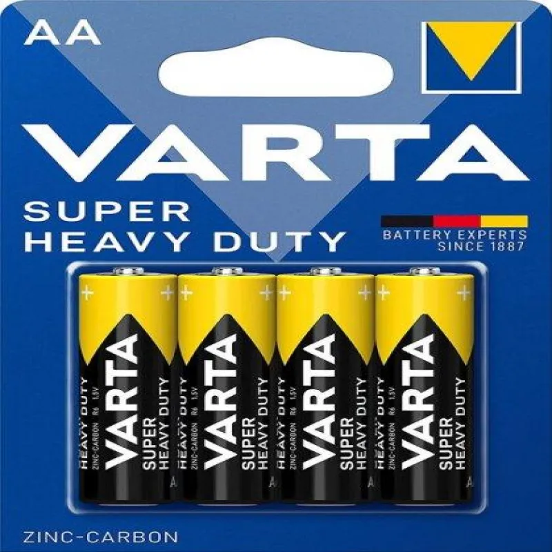 Батарейка Varta R6/AA /Super Heavy Duty / Блистер