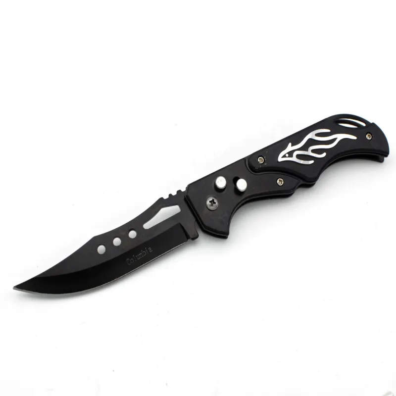 Нож выкидной 1653 M21 серебро, 22см