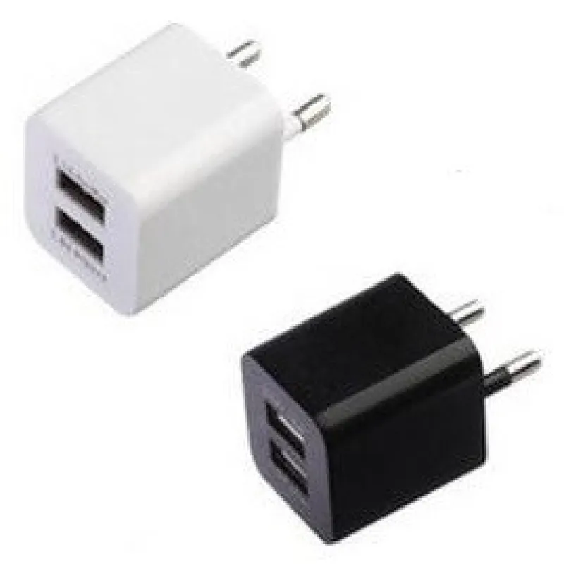 СЗУ Сетевое Зарядное Устройство USB x 2 "КУБИК" 2100, 2106