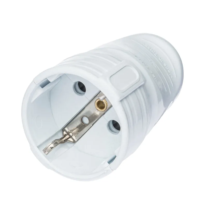 Гнездо электрическое DE-PA 16A с заземлением (11111)