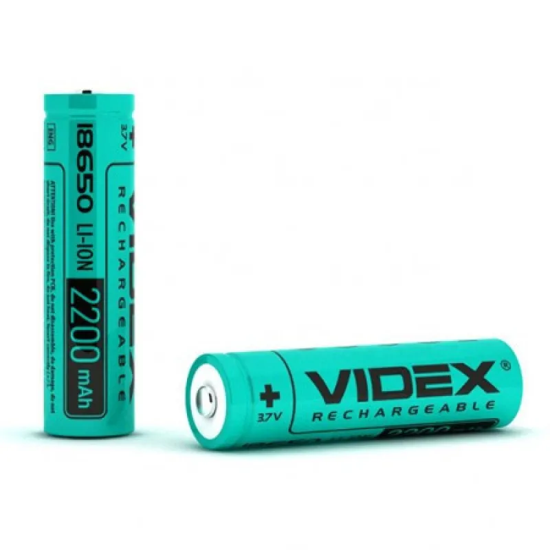 Аккумулятор Videx 18650 Li-ion 2200mAh 3.7V