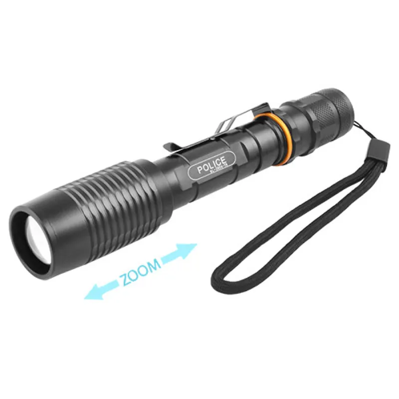 Ручной фонарь Police BL-2804, 2ХLi-ion 18650, T6, Zoom, 2673