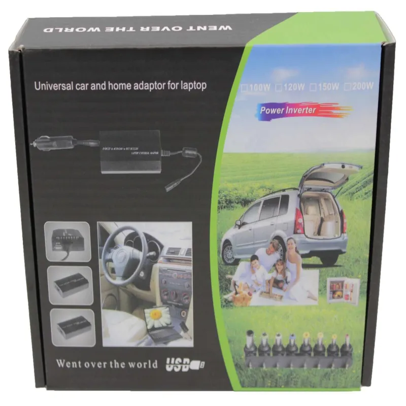 Универсальное зарядное устройство для ноутбуков DC9-15V/12V- 220V, 0302