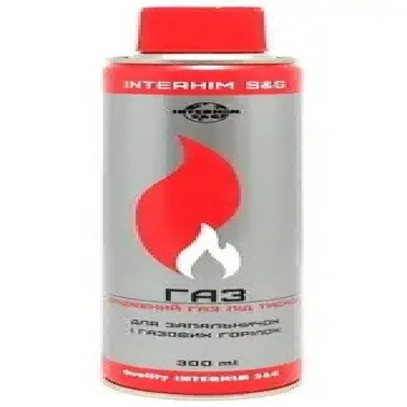 Газ для зажигалок INTERHIM S&G Интерхим 300мл