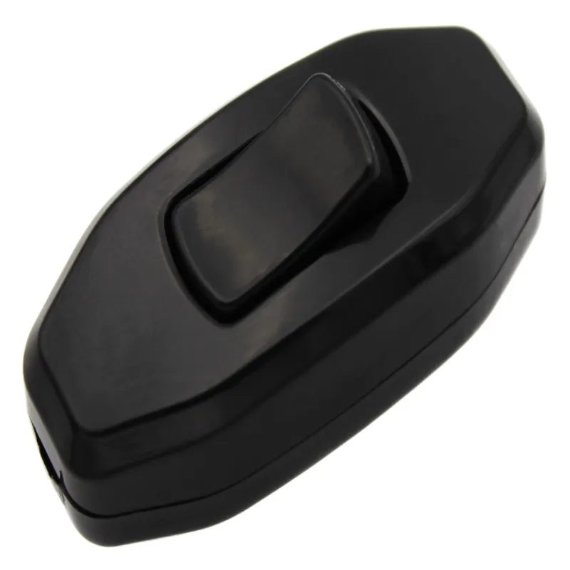 Выключатель на бра DE-PA 6A 250V Чёрный