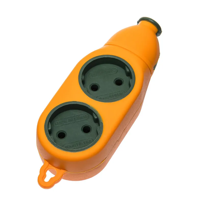 Колодка под удлинитель ADVANCED на 4 гнезда двусторонняя 16А-220V