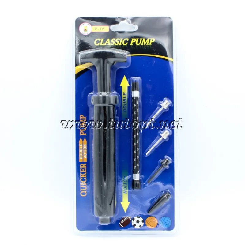 Насос напольный ручной для мячей P-12