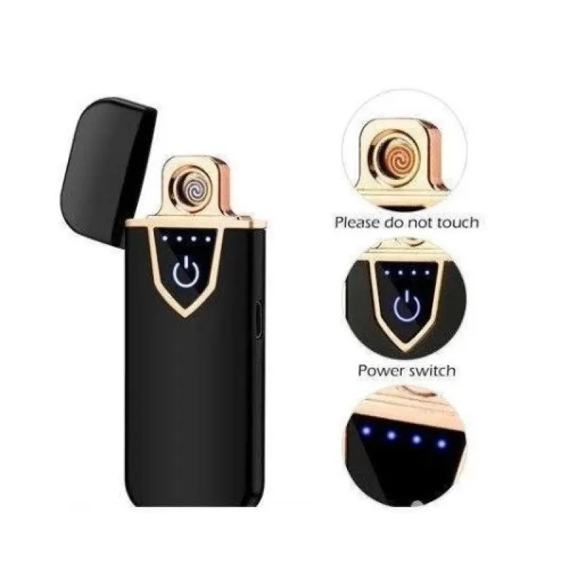 Зажигалка USB Classic Lighter 711, 6748, 6750 металл