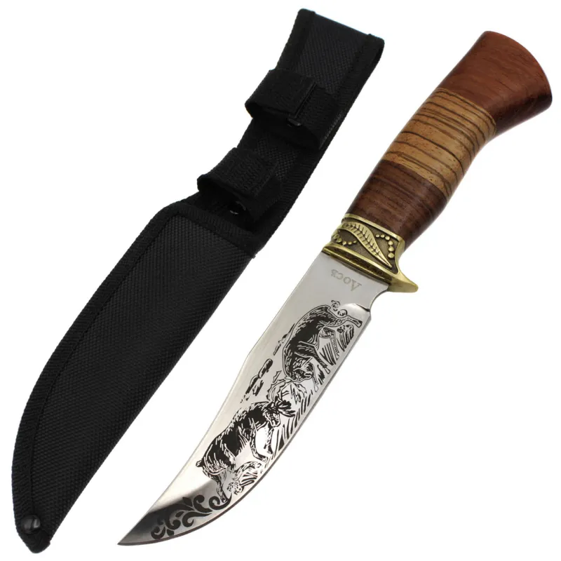 Нож охотничий "Лось" A760 / 27,5см / 13см