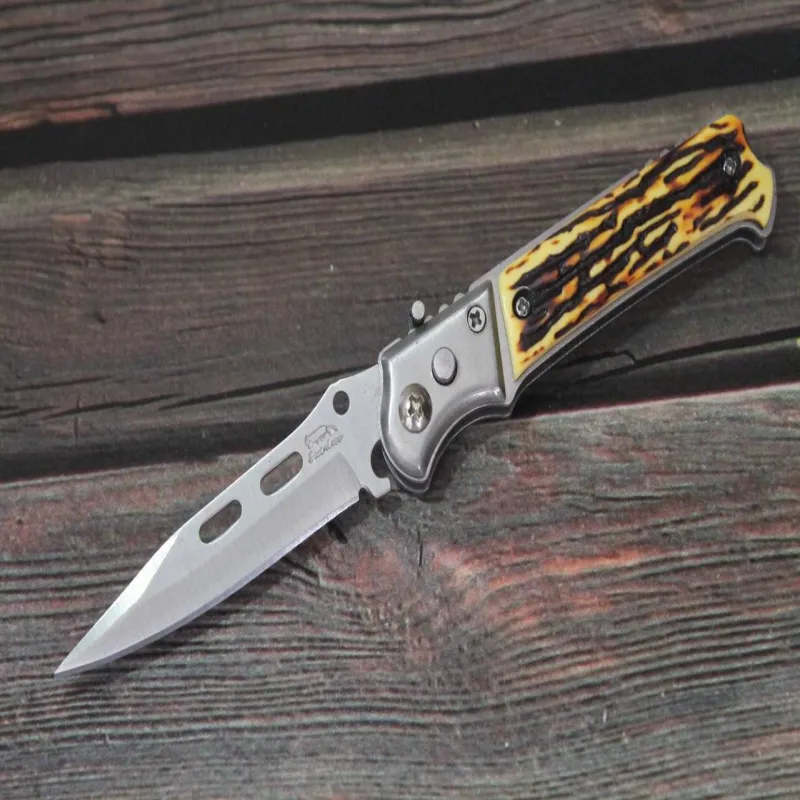 Нож выкидной, кость 045-2, 7.5см