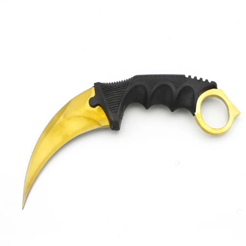 Нож Керамбит "Золотой" 3313 / 19см / 8см