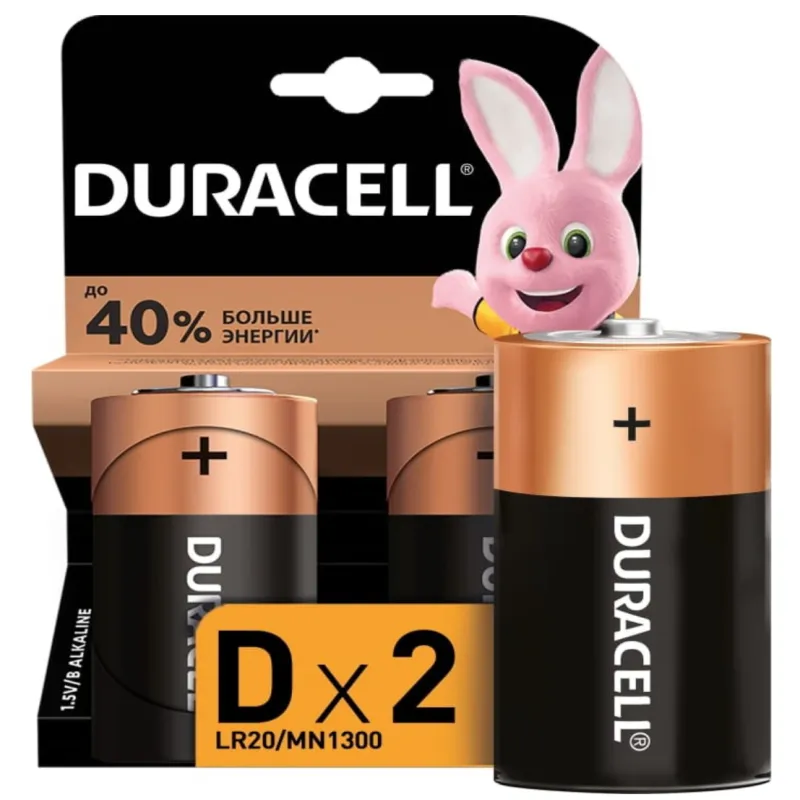 Батарейка Duracell LR20 Alkaline