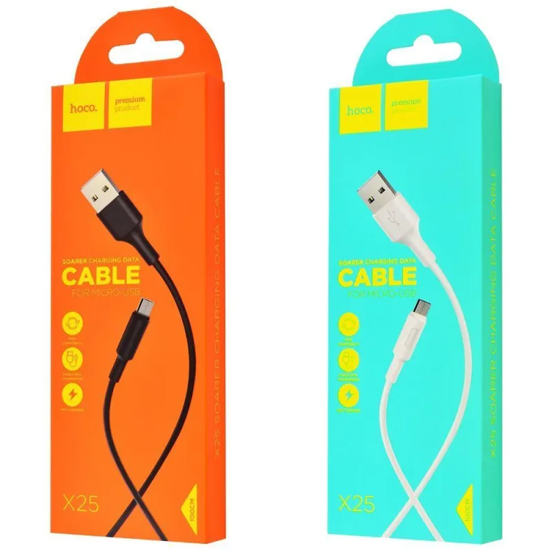 Кабель USB HOCO X25 MicroUSB
