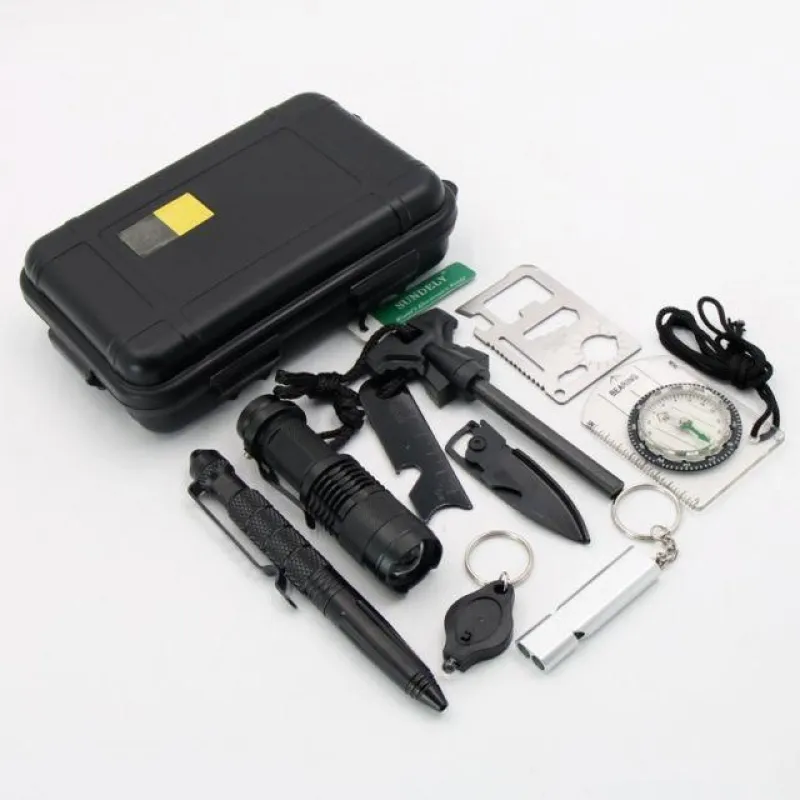 Набор для выживания из 10 инструментов 8442