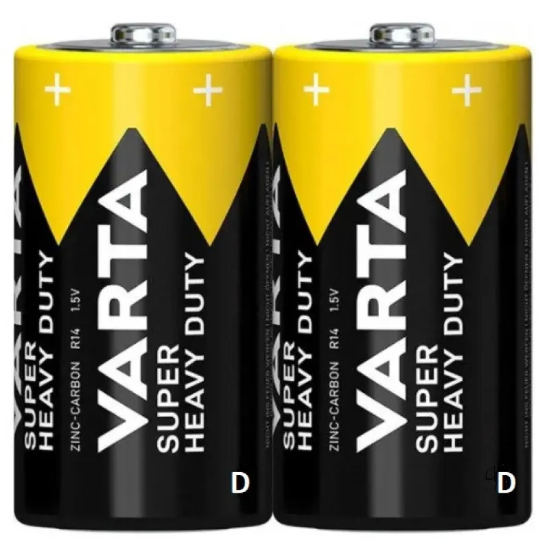 Батарейка VARTA Super Heavy Duty R20  / солевая