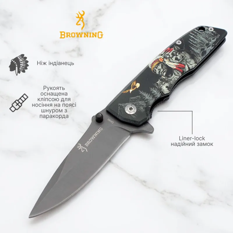 Нож складной Browning A542