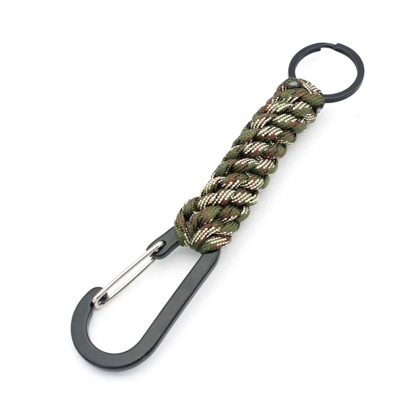 Брелок - Карабин круглый для ключей камуфляж 294