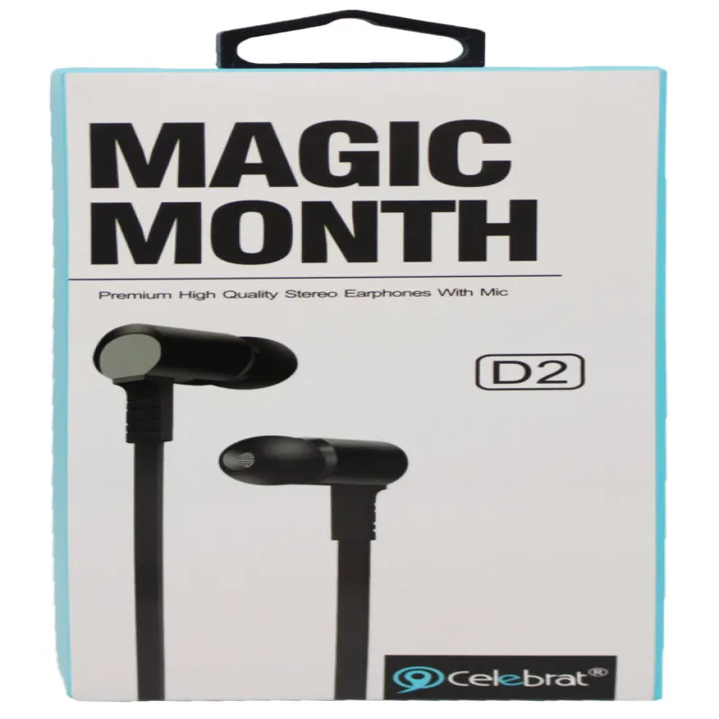 Вакуумные наушники-гарнитура Celebrat D2