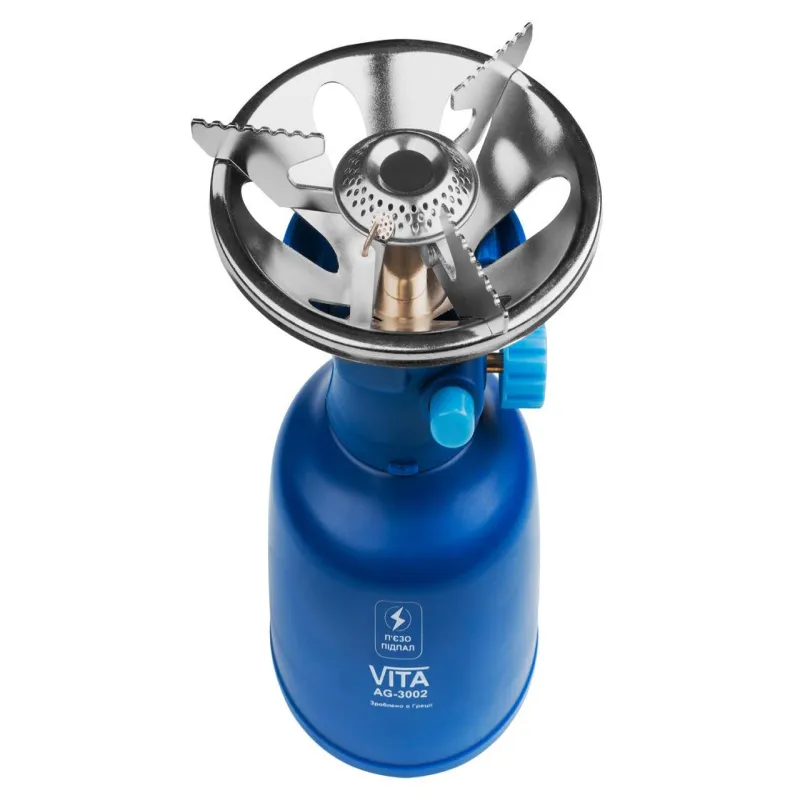 Примус газовый туристический Даринка с пьезоподжигом Vita Корея AG-3002