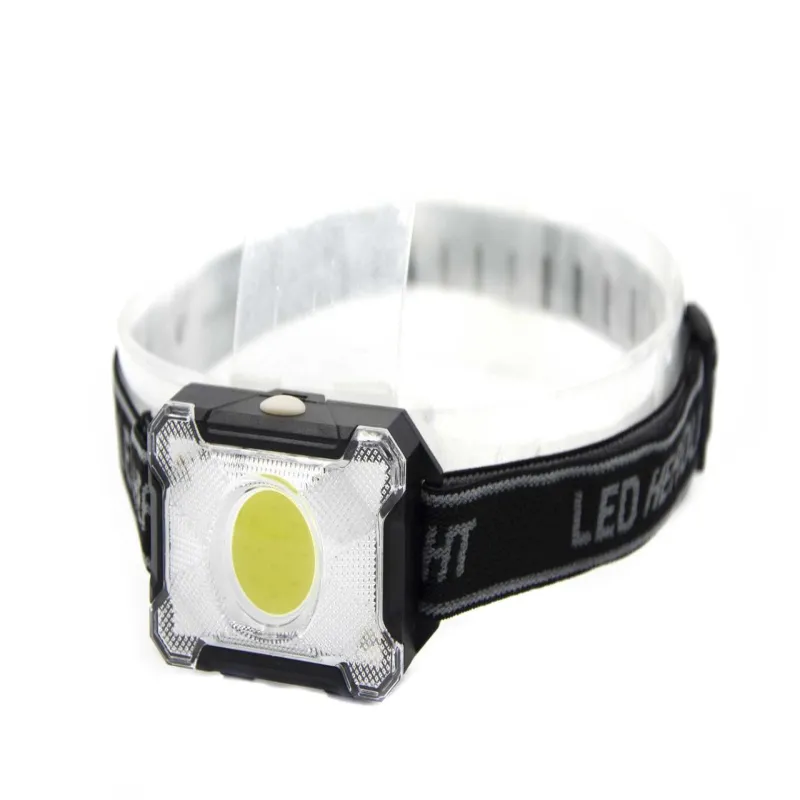 Налобный фонарь RB017, J-1301-COB, 3xAAA