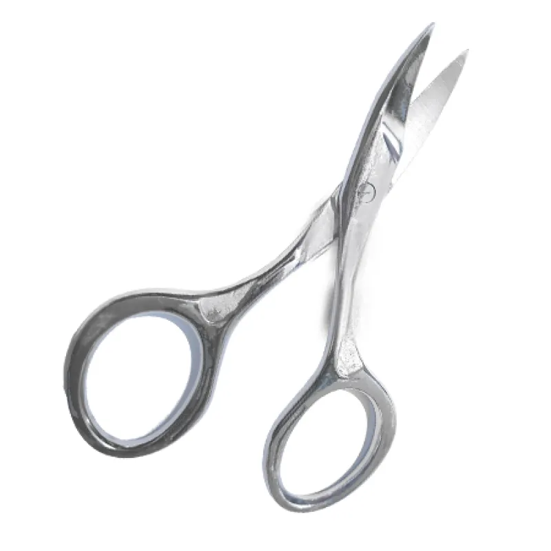 Ножницы для ногтей вертикально - изогнутые, 100 мм НН-24п мед сталь m24008