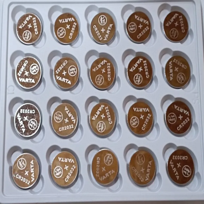 Батарейки-Таблетки Varta CR2032 / 3V блистер 20шт.