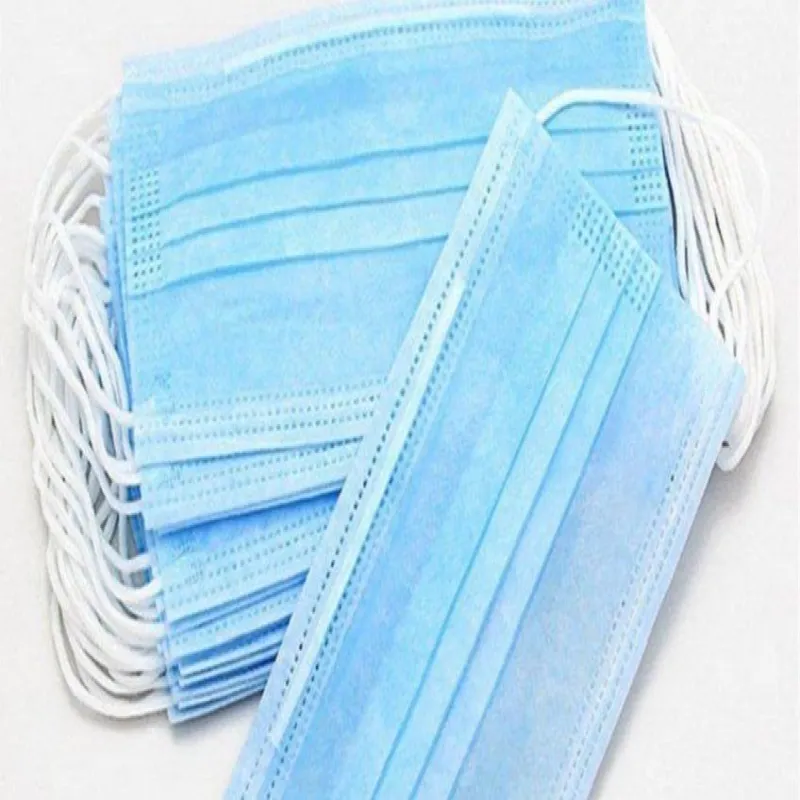 Маски медицинские трехслойные 50шт в упаковка