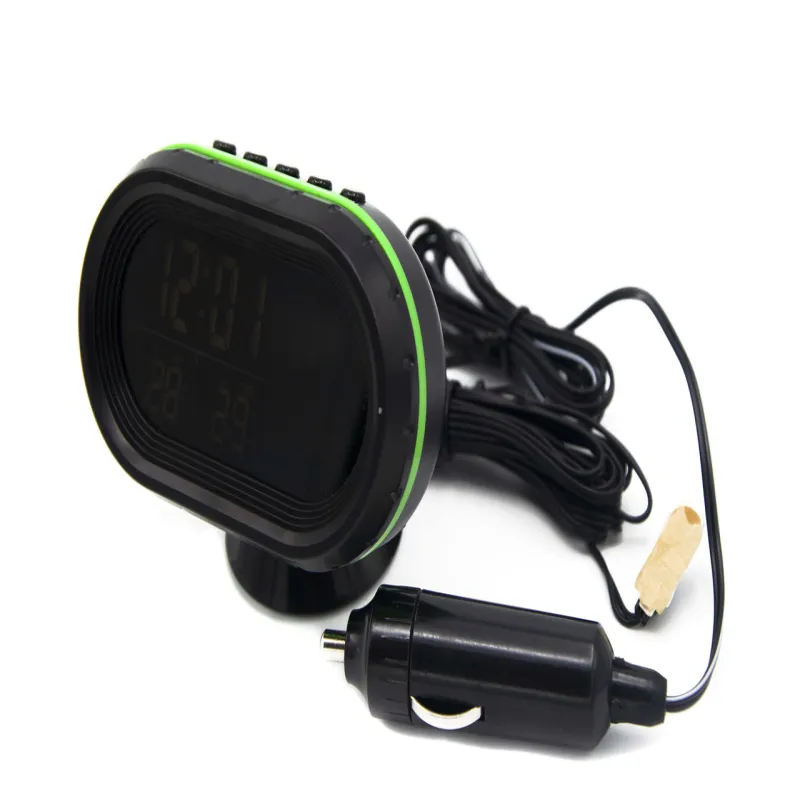 Часы электронные VST-7009V для автомобиля питание 12V